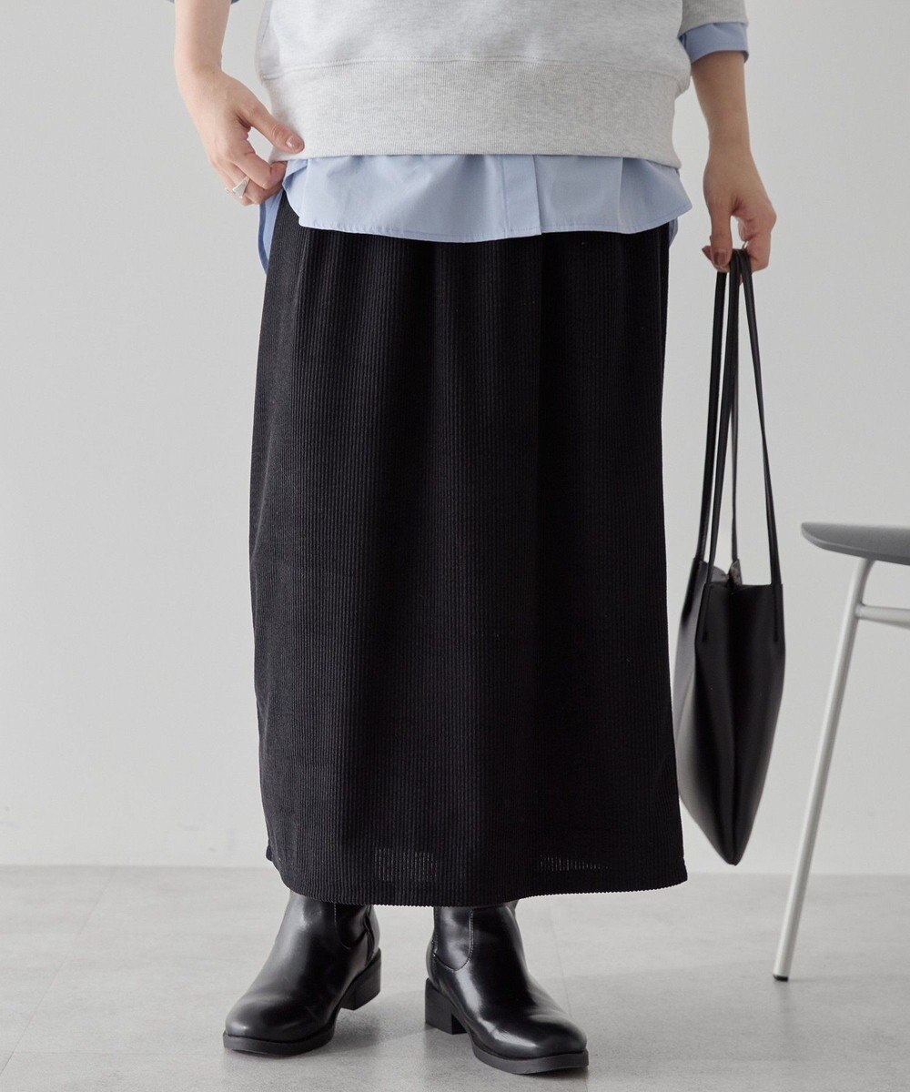 AMERICAN HOLIC カットコーデュロイスカート 