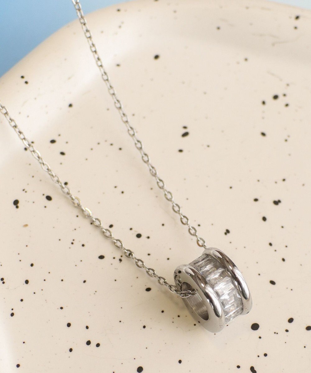 Tiaclasse ガラスサークルネックレス 