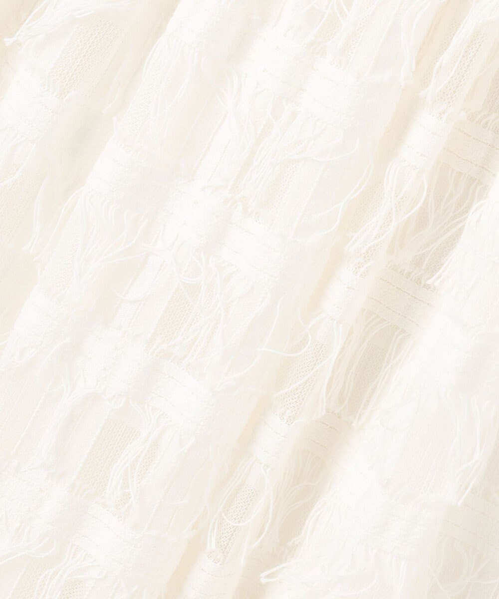 uncrave フリンジレース ティアードスカート 