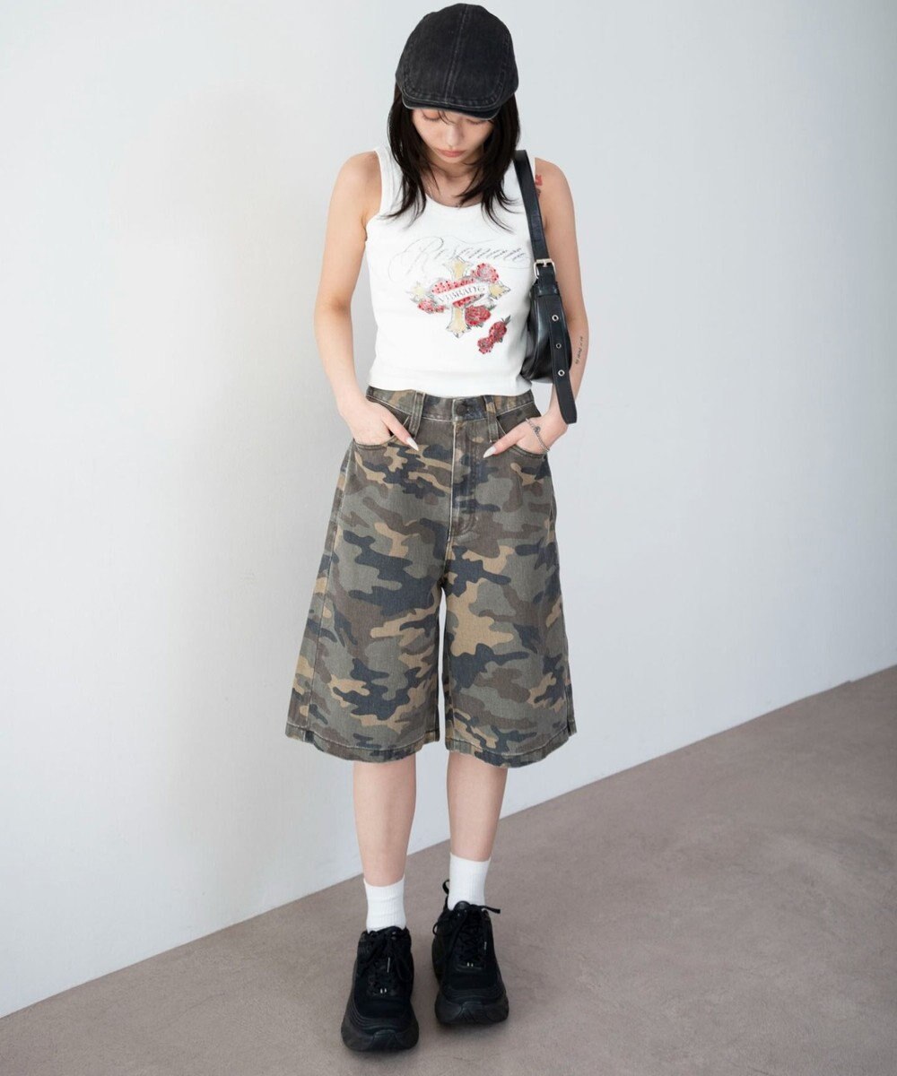 WEGO デニムハーフパンツ 