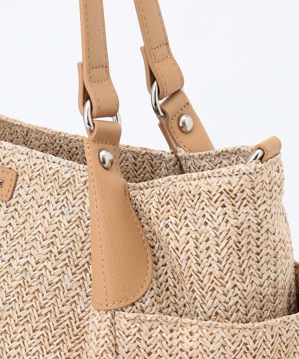 LA BAGAGERIE つまみハンドル　サマー2wayトートバッグ 