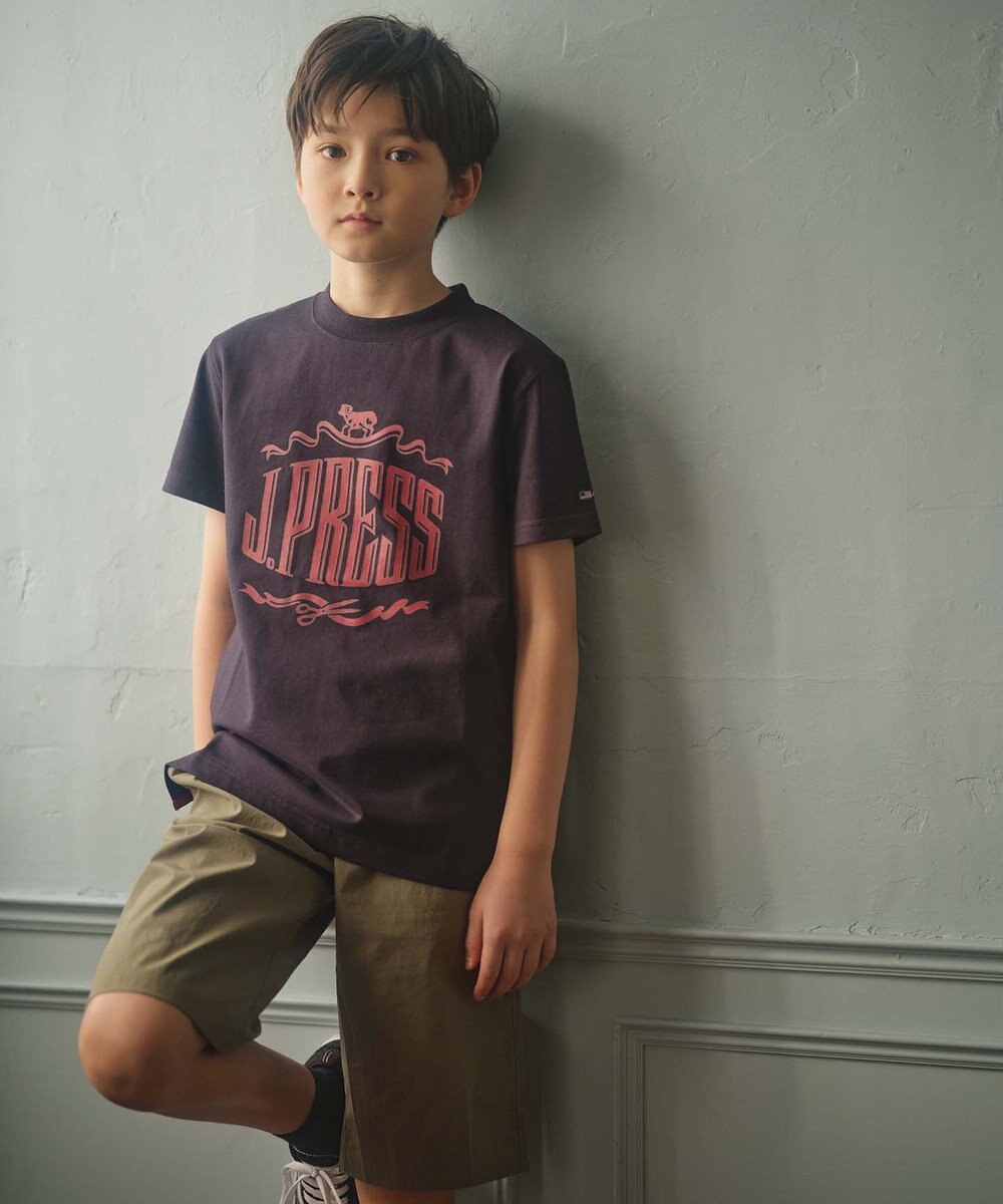 J.PRESS KIDS 【140-170cm】ハウスプリント Ｔシャツ 
