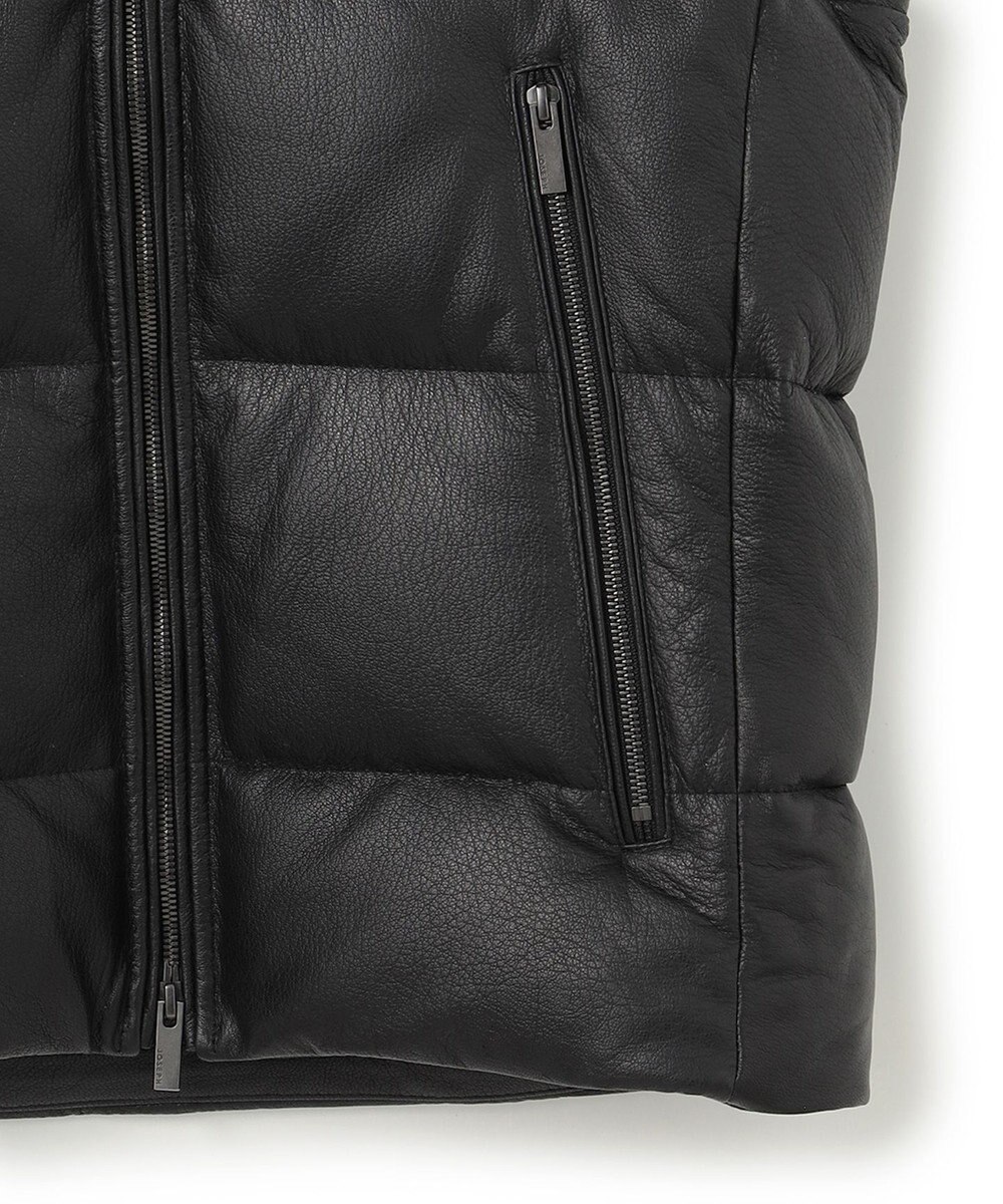 JOSEPH HOMME ライトゴートシュリンクレザー　ダウンベスト 