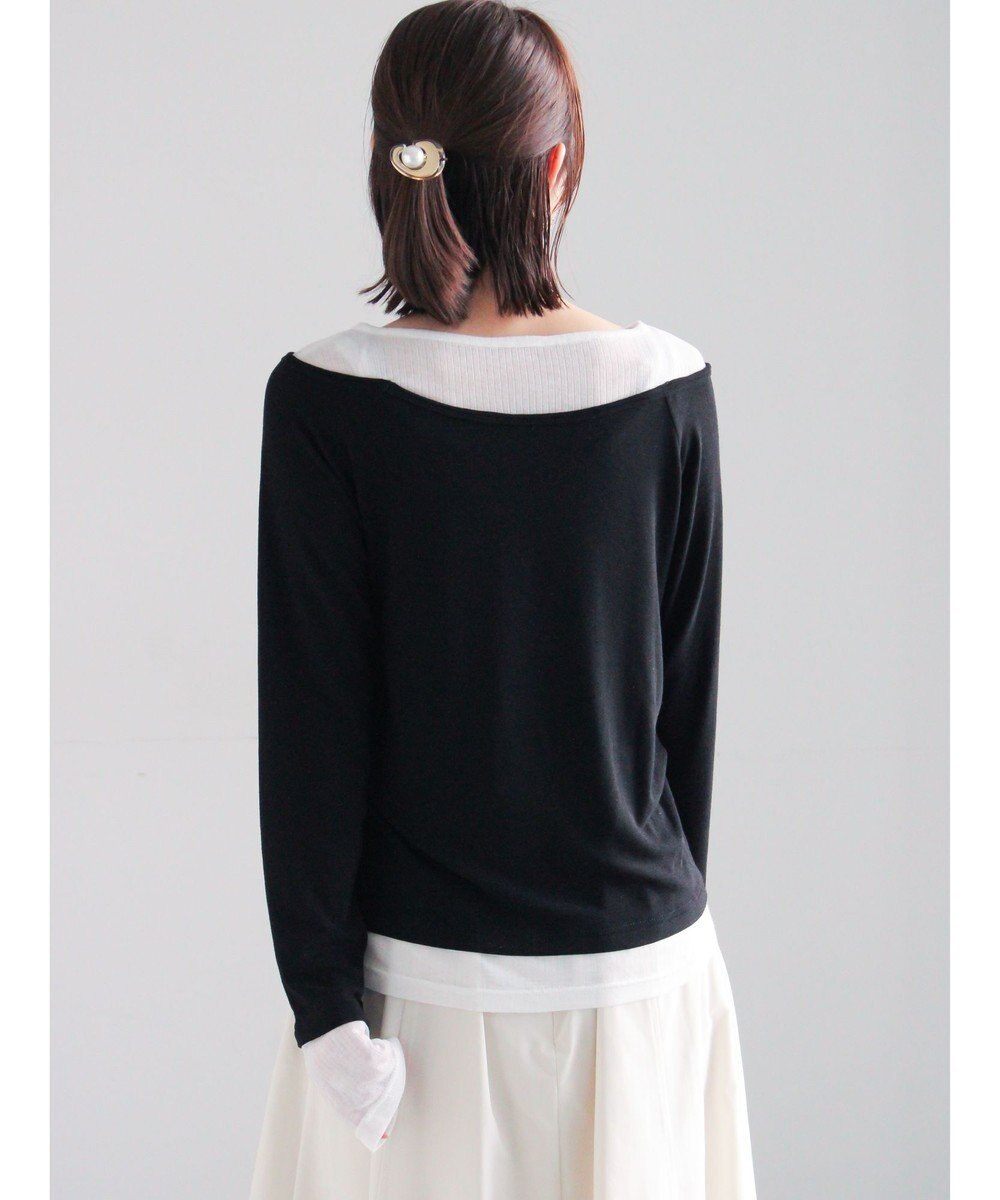 Te chichi レイヤードテレコトップス 