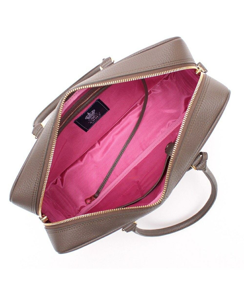 A.D.M.J. 【牛革】アノニマス/A4サイズ対応クリスタルビー付ボストン34cm 