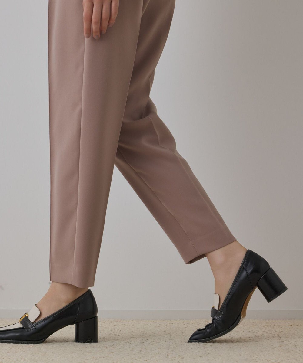 GRACE CONTINENTAL ハイウエストテーパードパンツ 