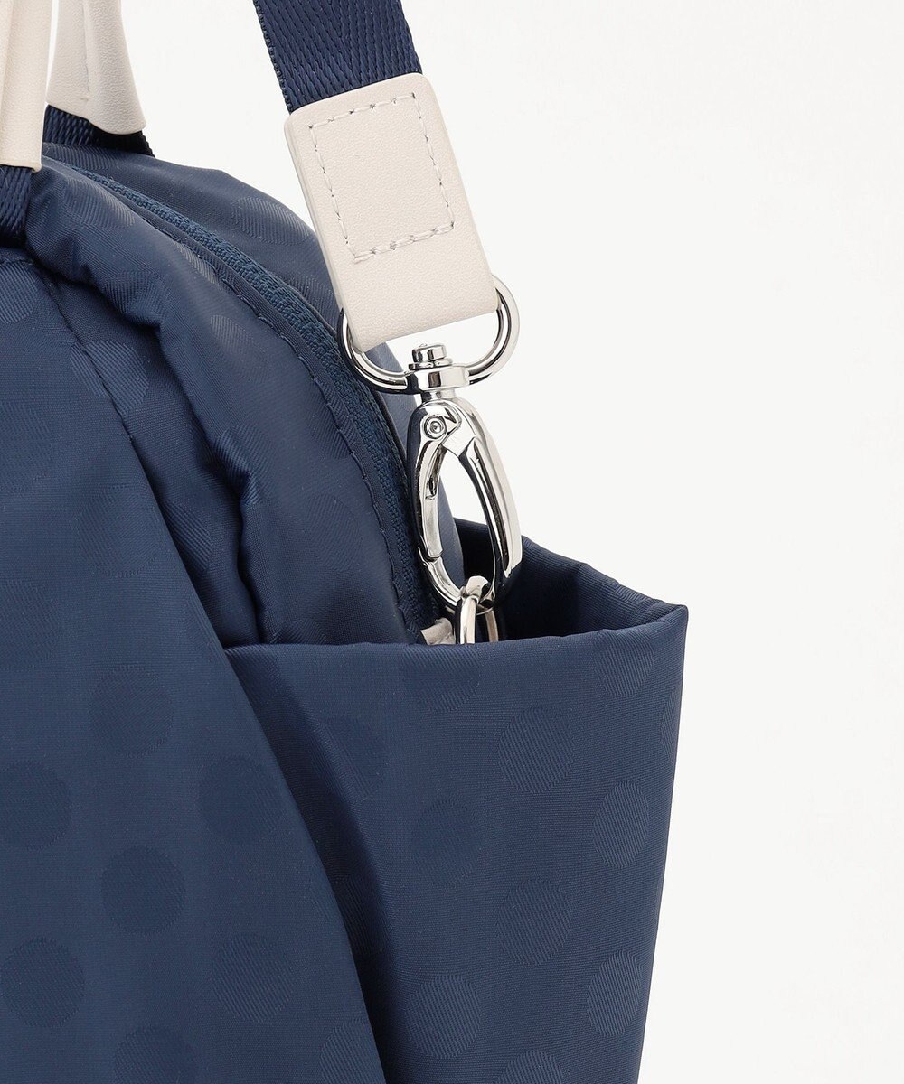 Y'SACCS はっ水ドットジャカード　ショートハンドル付き　軽量2wayショルダー 