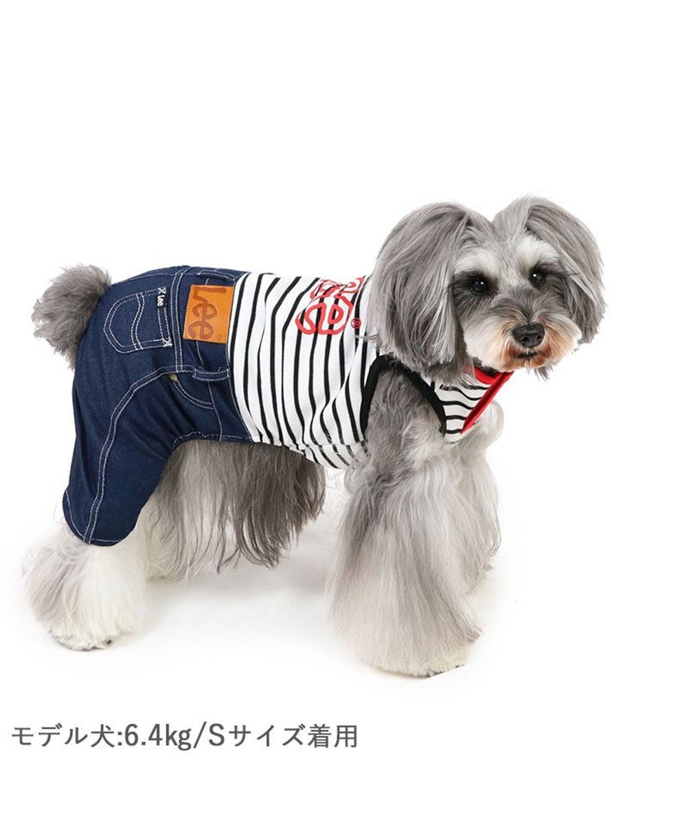 PET PARADISE Lee パンツつなぎ 《鹿子ボーダー》 小型犬 