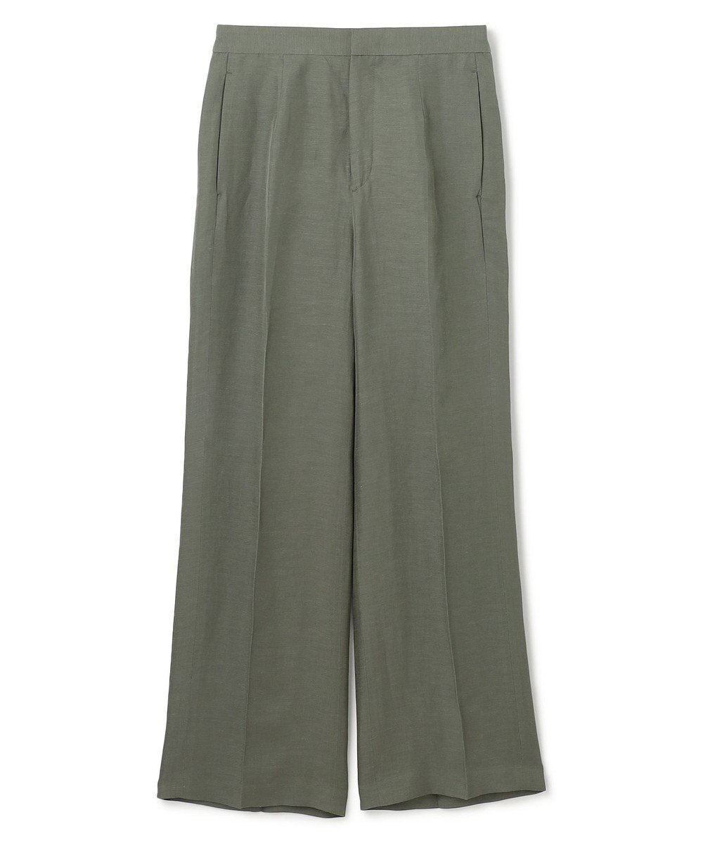 BEIGE， 【洗える】BERNARD / リネンストレートフルレングスパンツ 