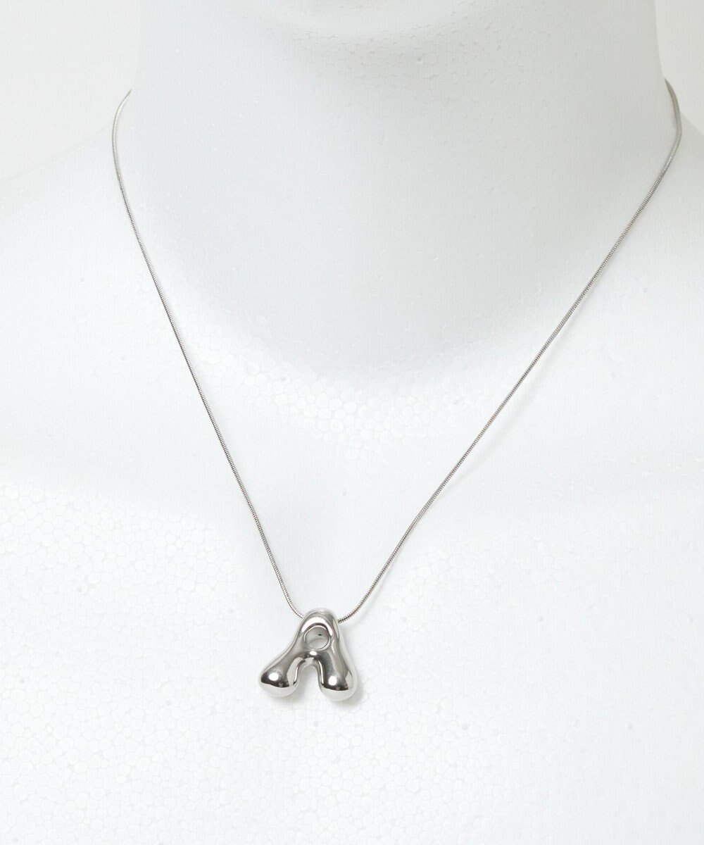 WEGO Lぷっくりイニシャルネックレス 