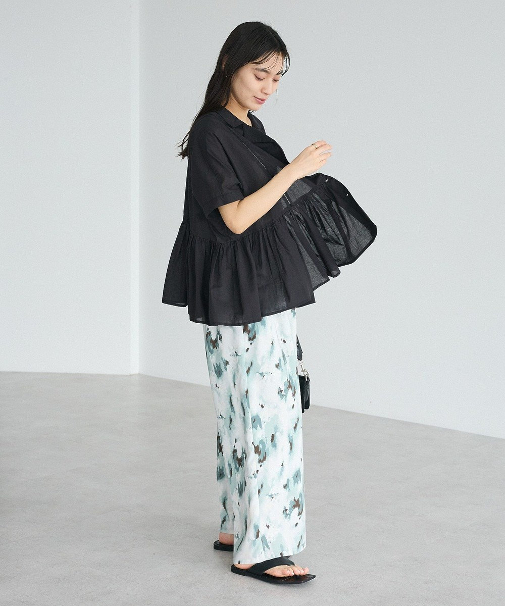 CRAFT STANDARD BOUTIQUE インド製 ペプラムブラウス 