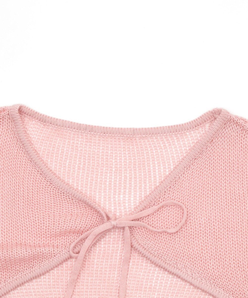 WEGO アンサンブルメッシュリボンカーディガン 