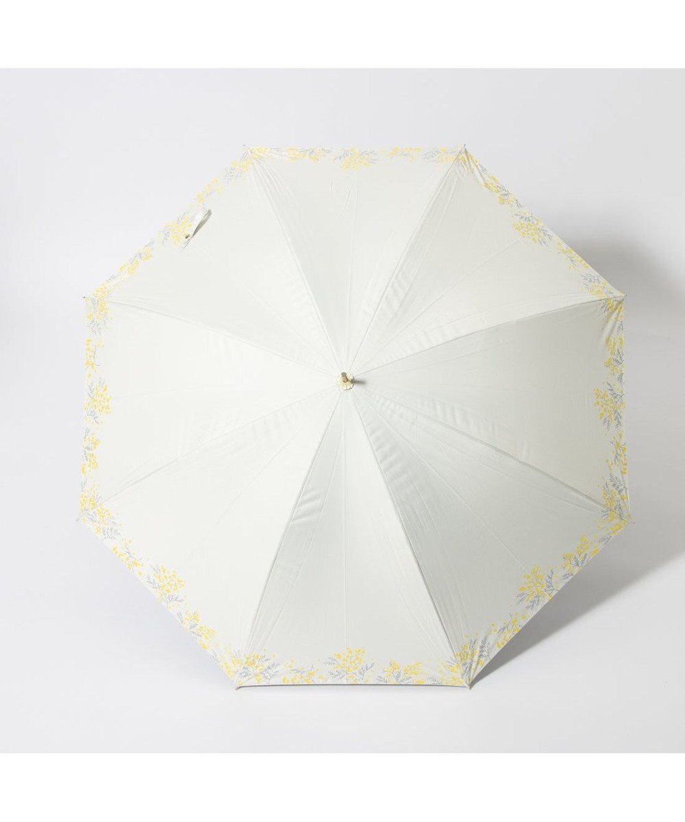 UNBILLION cache nez / 軽量サークルミモザプリントショートパラソル 