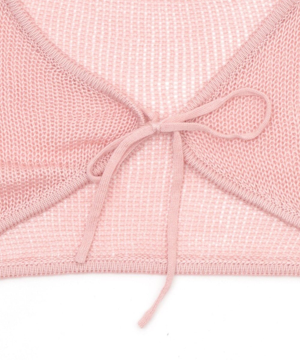 WEGO アンサンブルメッシュリボンカーディガン 