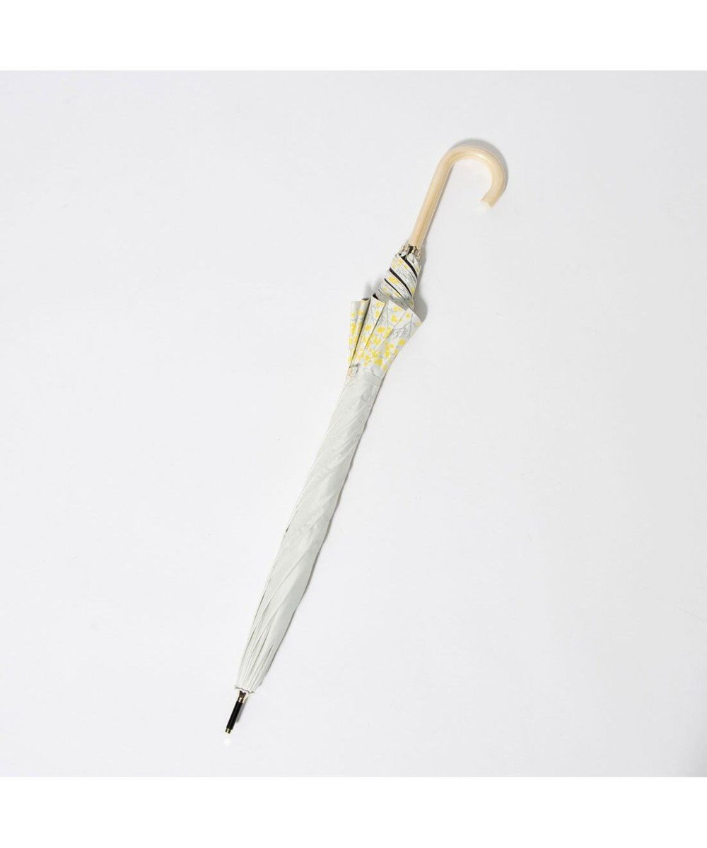 UNBILLION cache nez / 軽量サークルミモザプリントショートパラソル 