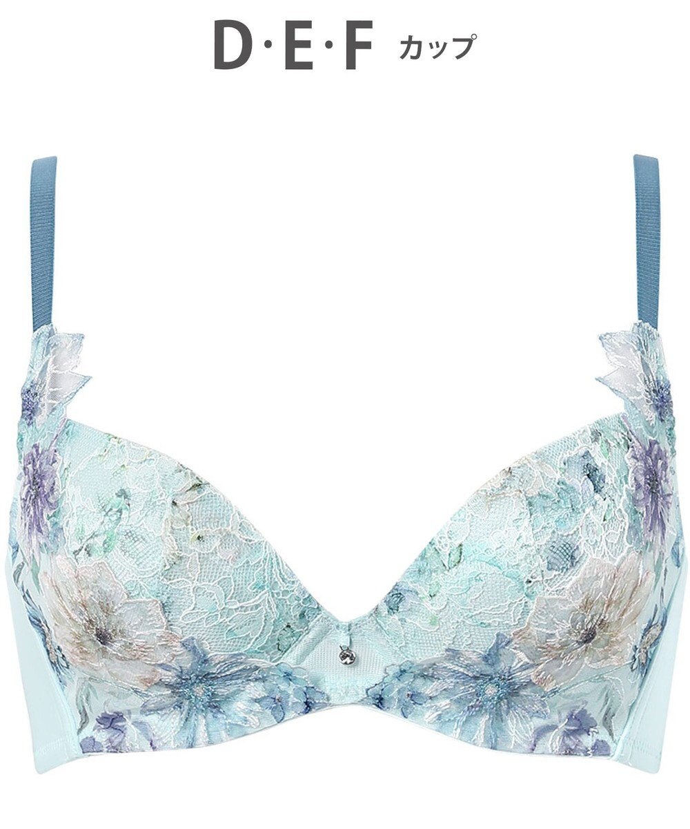 WACOAL ブラジャー 【ハグするブラ】 体温を感知してカラダになじむ 谷間メイク 脇高設計 レディース BXB478 /ワコール 