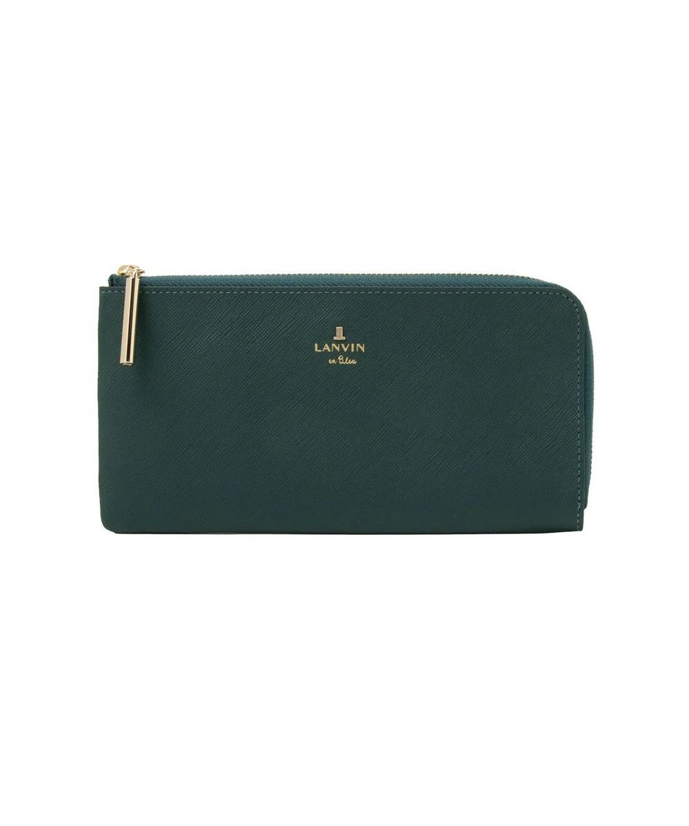 LANVIN en Bleu リュクサンブール Lファスナー長財布 