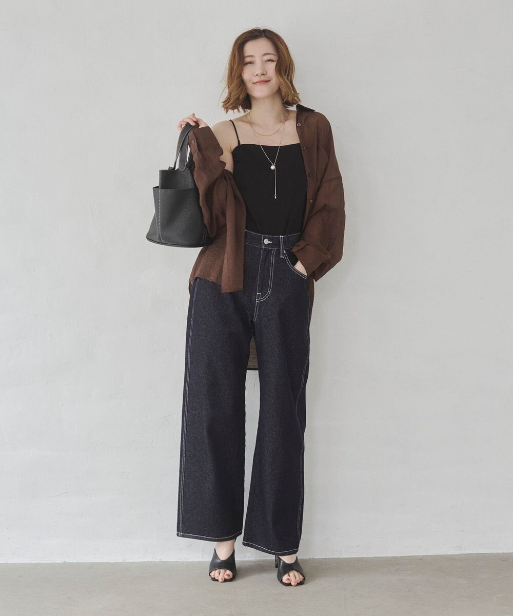 WEGO 【カップ付き】接触冷感なちゅ盛れ2WAYカップインキャミ 