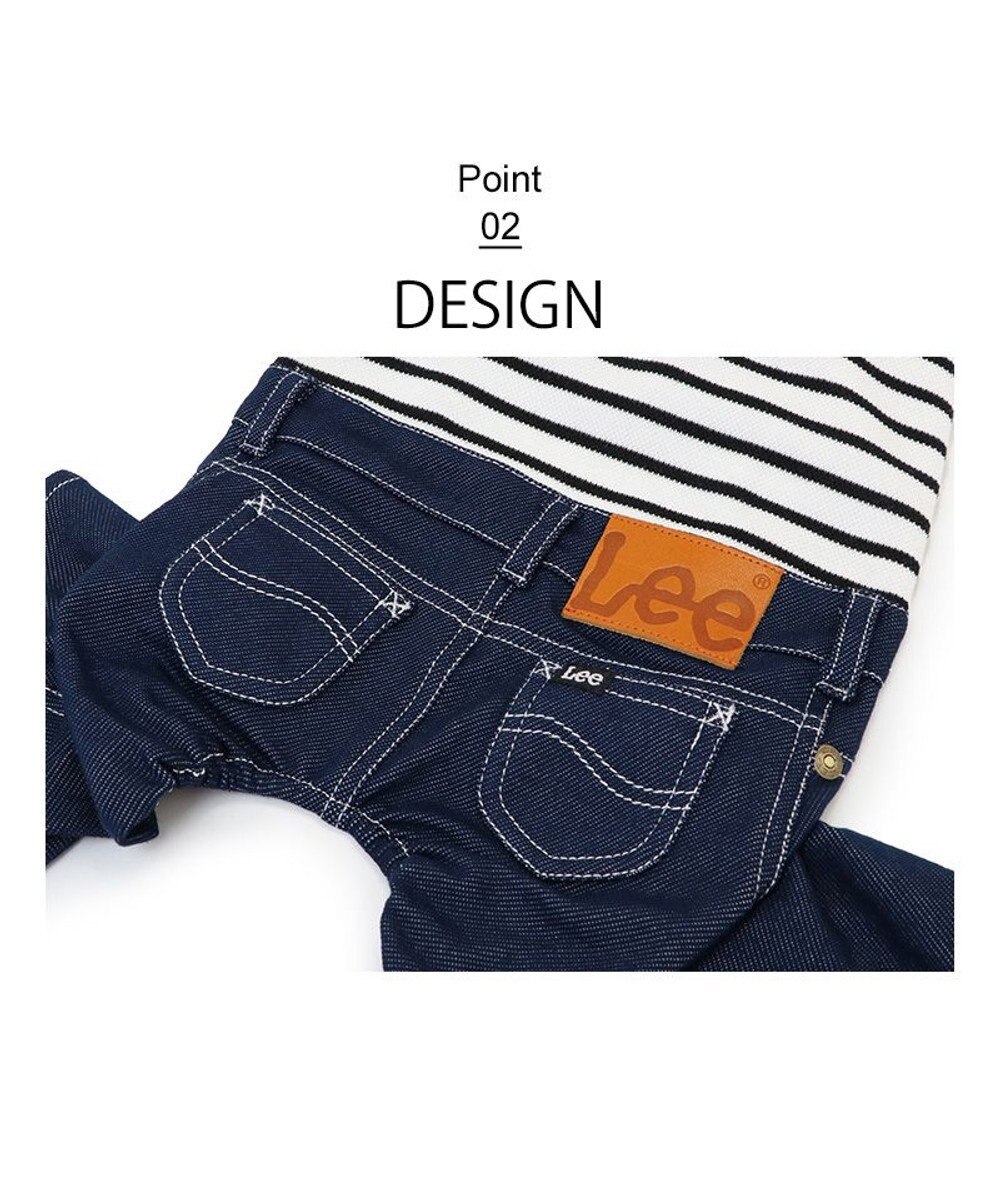 PET PARADISE Lee パンツつなぎ 《鹿子ボーダー》 小型犬 