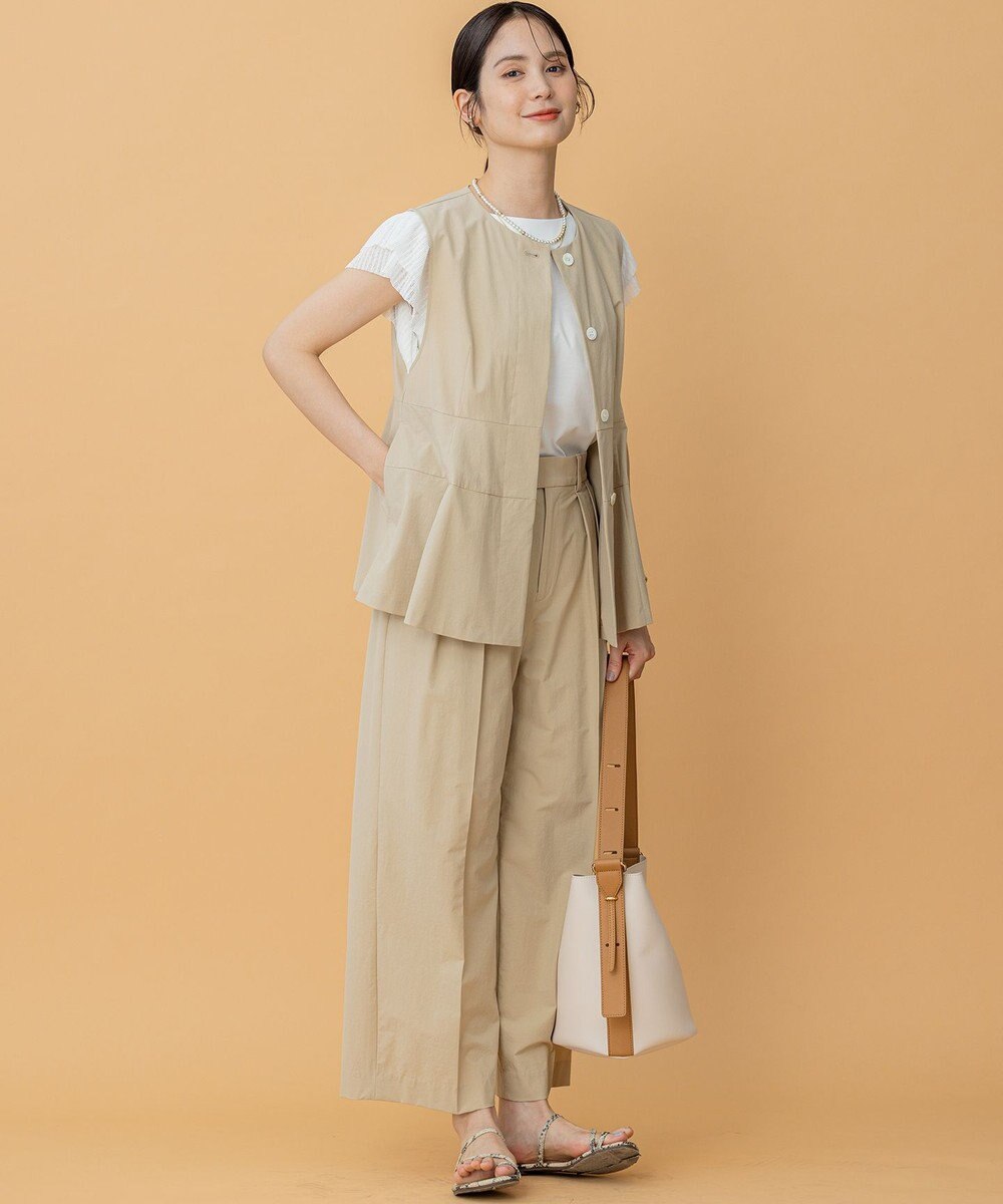 組曲 スーパーライトストレッチ ジレ 