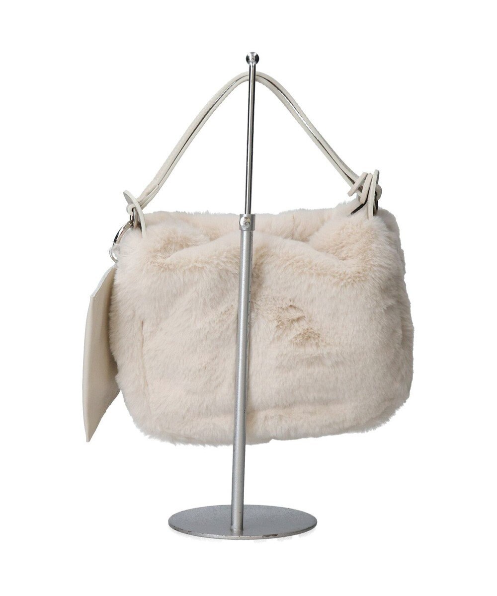 INTER-CHAUSSURES 【MARCO MASI】ポーチ付きフェイクファーバッグ 