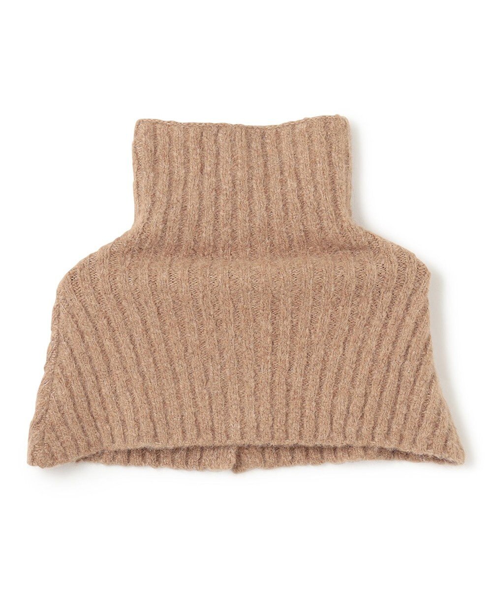 BEIGE， GLAIEULS / アルパカ混インターシャスヌード 