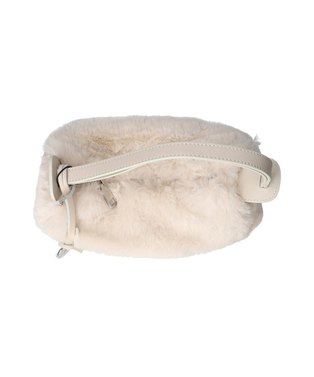 INTER-CHAUSSURES 【MARCO MASI】ポーチ付きフェイクファーバッグ 