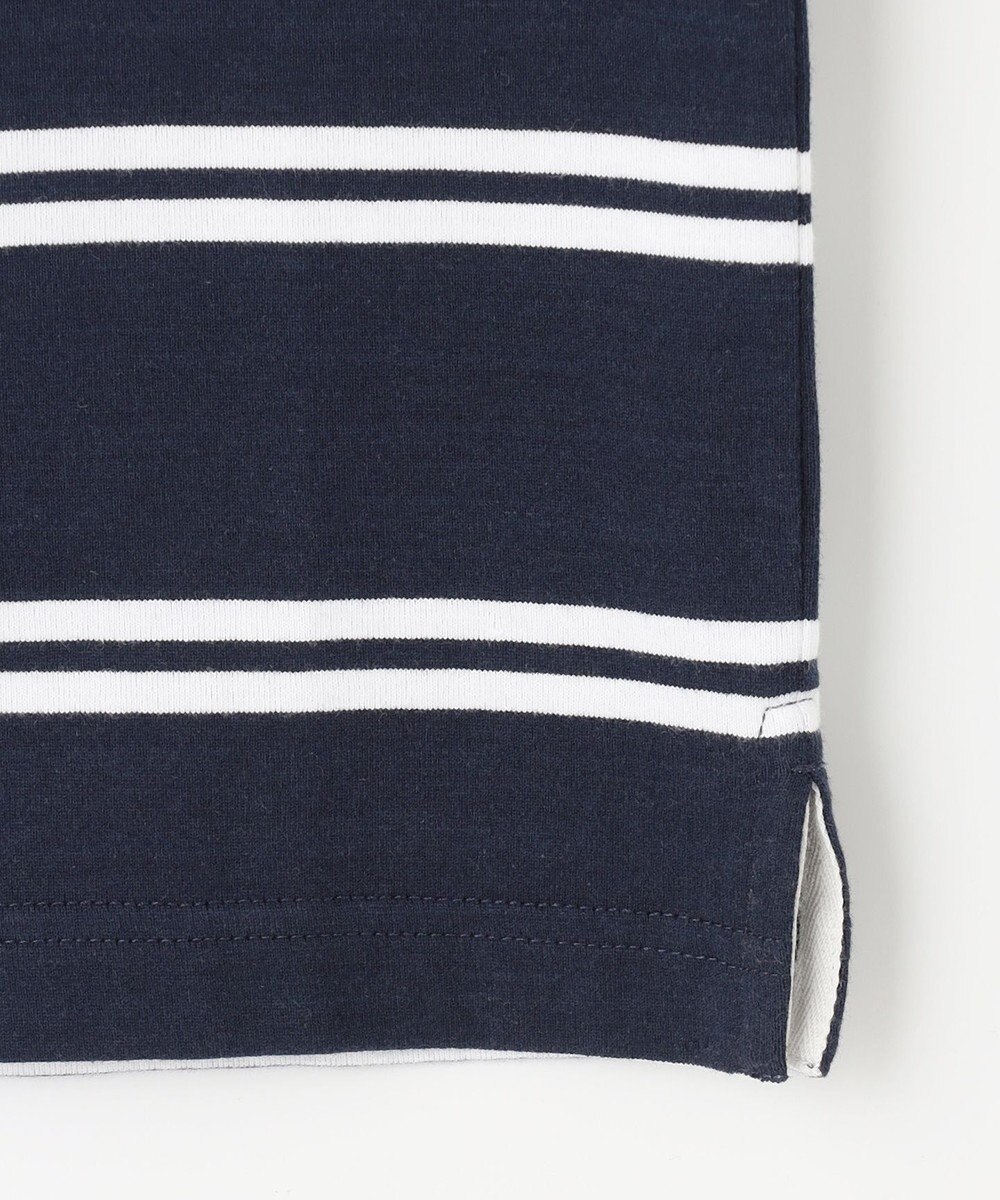 J.PRESS KIDS 【110-130cm】ハウス刺繍ボーダー Ｔシャツ 