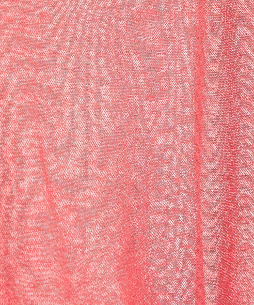 AMERICAN HOLIC ウォッシャブルシアーニットフレンチスリーブトップス 