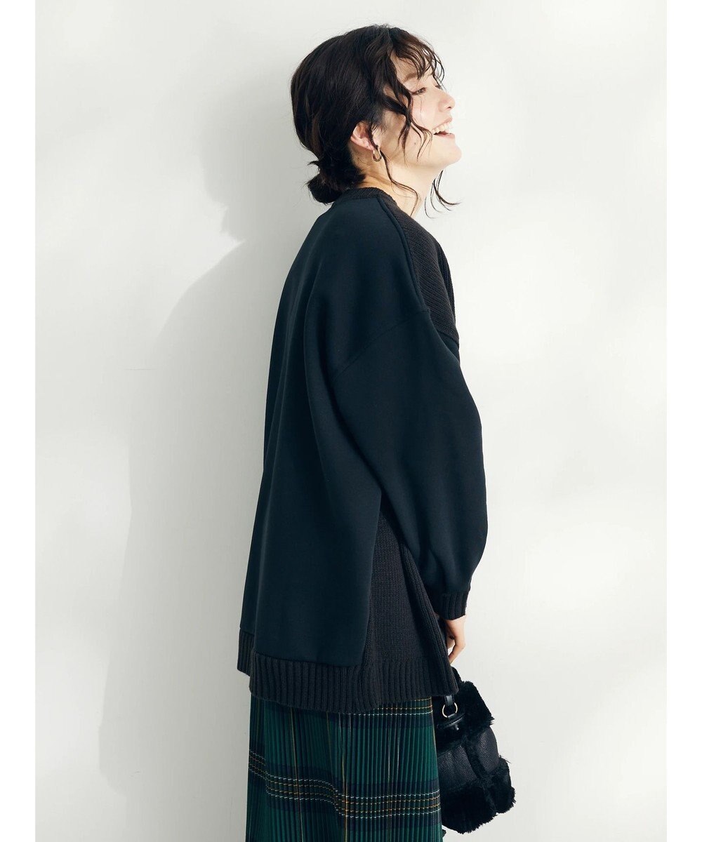 CRAFT STANDARD BOUTIQUE 片畔ニットドッキングチュニック 