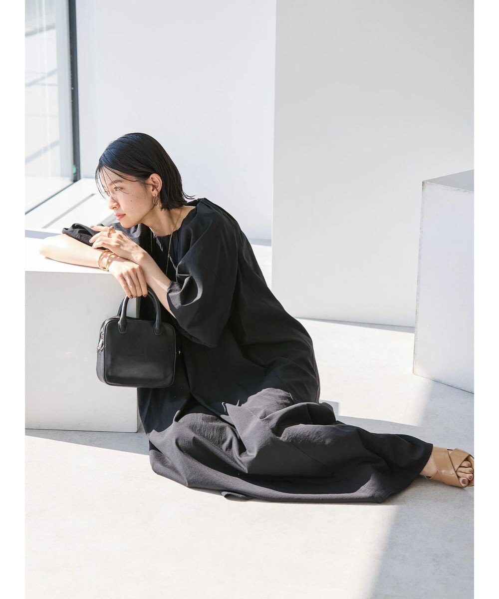 AMERICAN HOLIC 接触冷感バルーンスリーブワンピース 