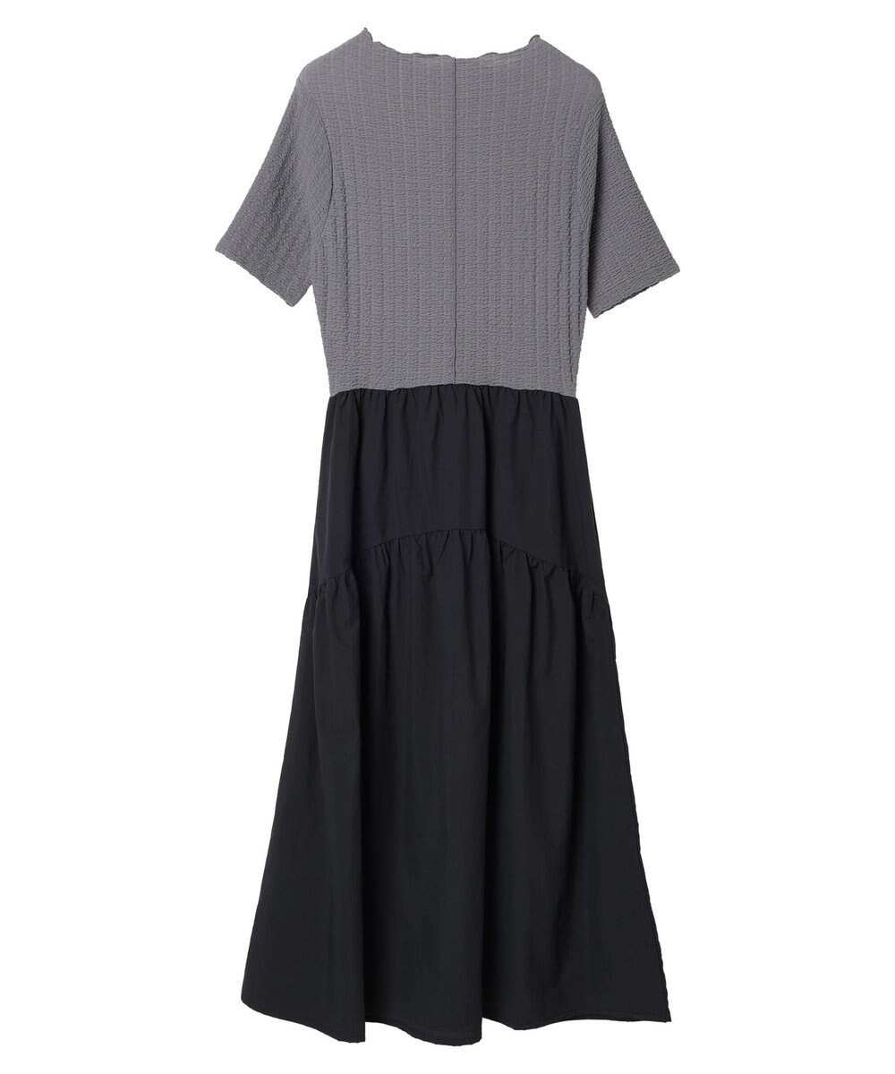 Green Parks しぼドッキングワンピース 