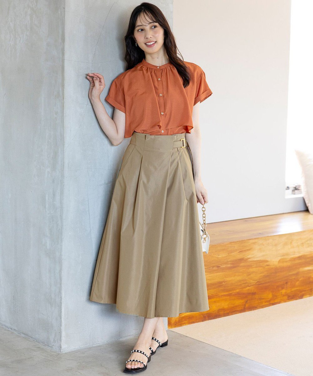 ANY SIS L ウエストタック スカート 