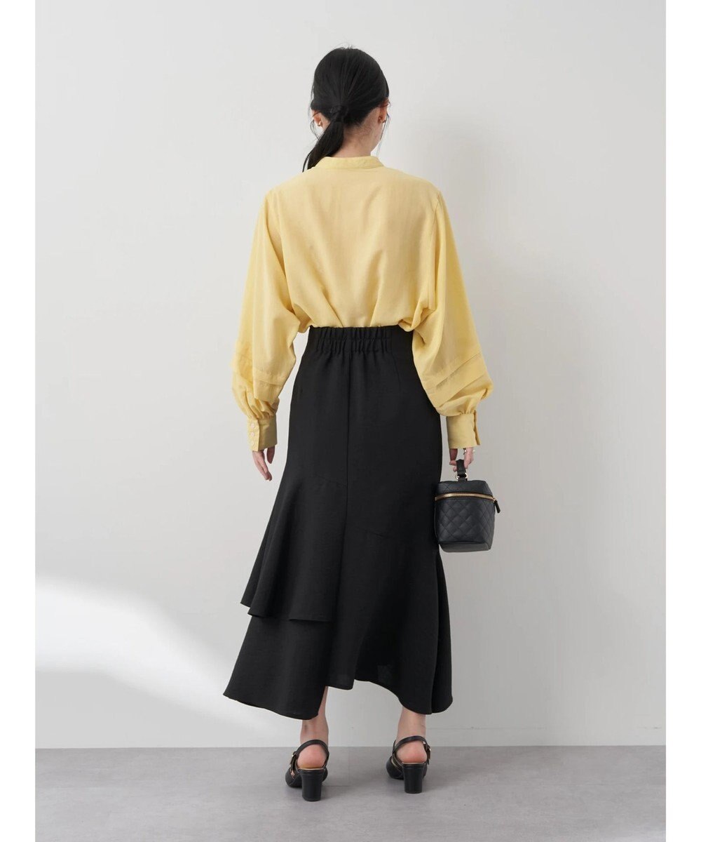 earth music&ecology アシンメトリーイレヘムスカート 