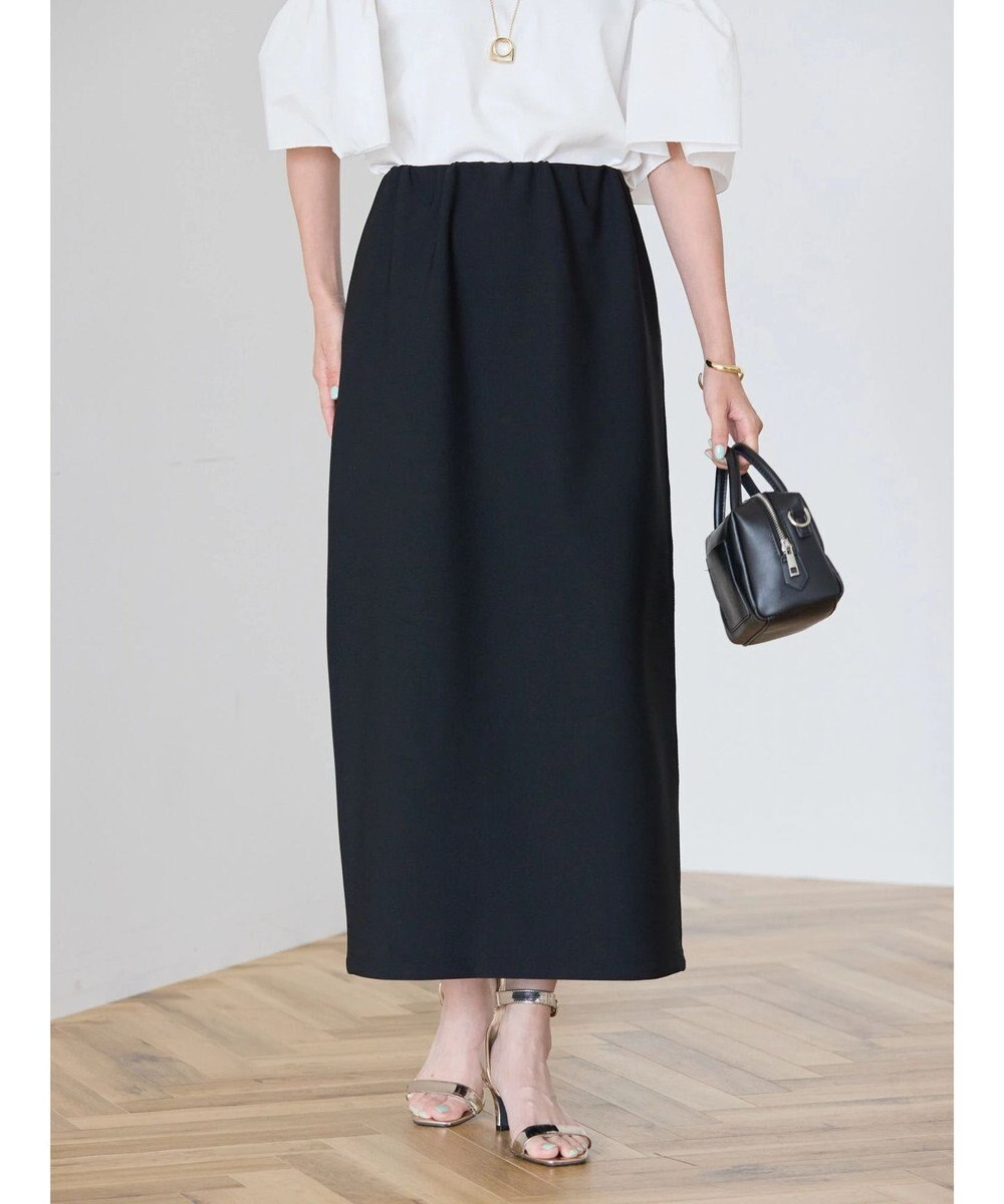 AMERICAN HOLIC クレープジョーゼットタイトスカート 