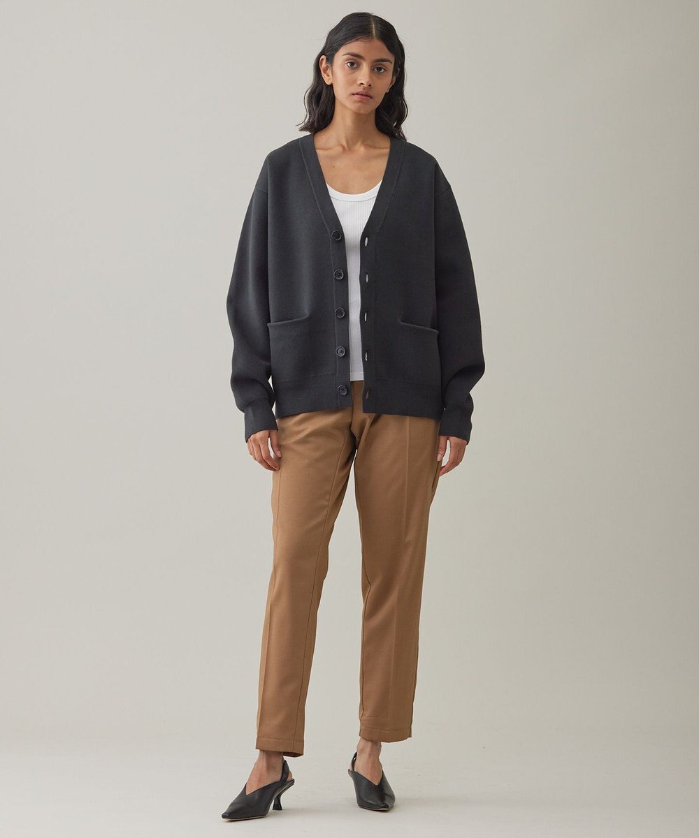 UNFILO MENS 【男女兼用/新色追加】スウェットライク ニットカーディガン [24年秋冬商品] 