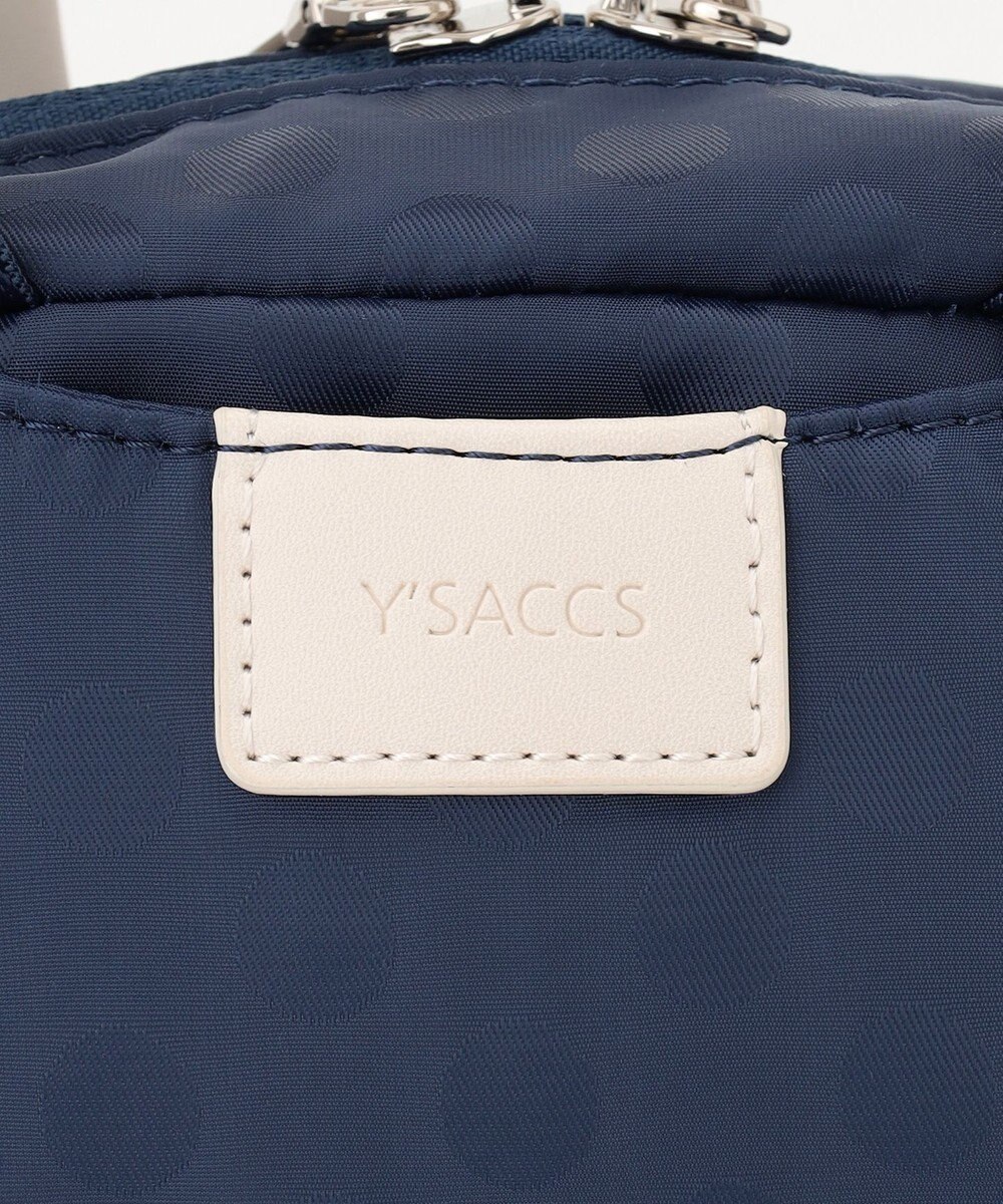 Y'SACCS はっ水ドットジャカード　ショートハンドル付き　軽量2wayショルダー 