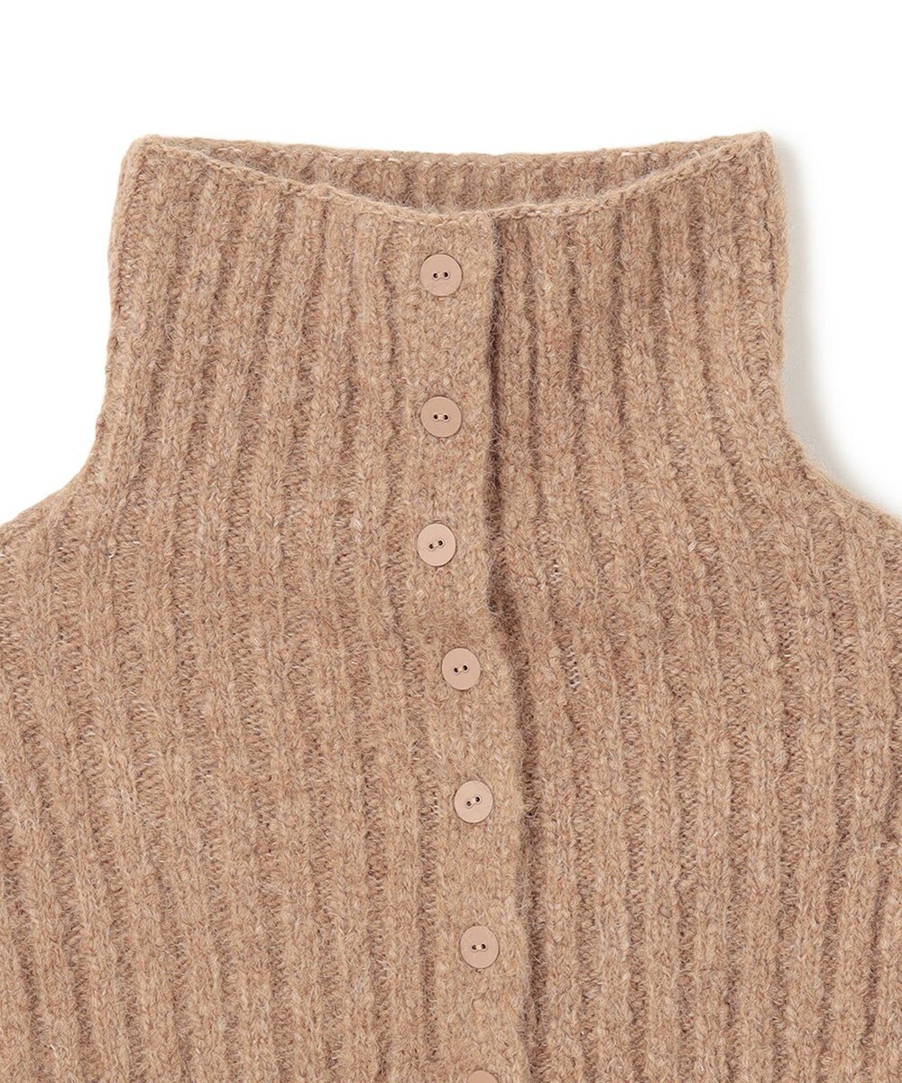 BEIGE， GLAIEULS / アルパカ混インターシャスヌード 