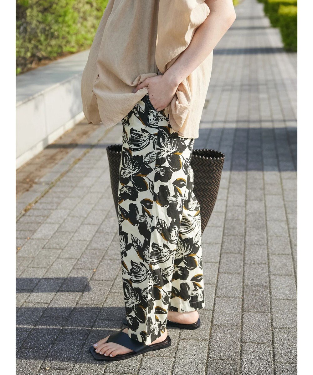 CRAFT STANDARD BOUTIQUE インド綿アソート柄イージーパンツ 