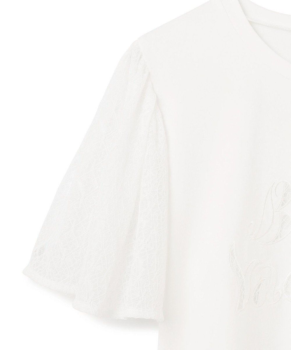 GRACE CONTINENTAL レースロゴTシャツ 