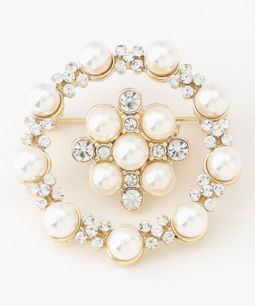 ANY 【3WAY】セットパールブローチ 