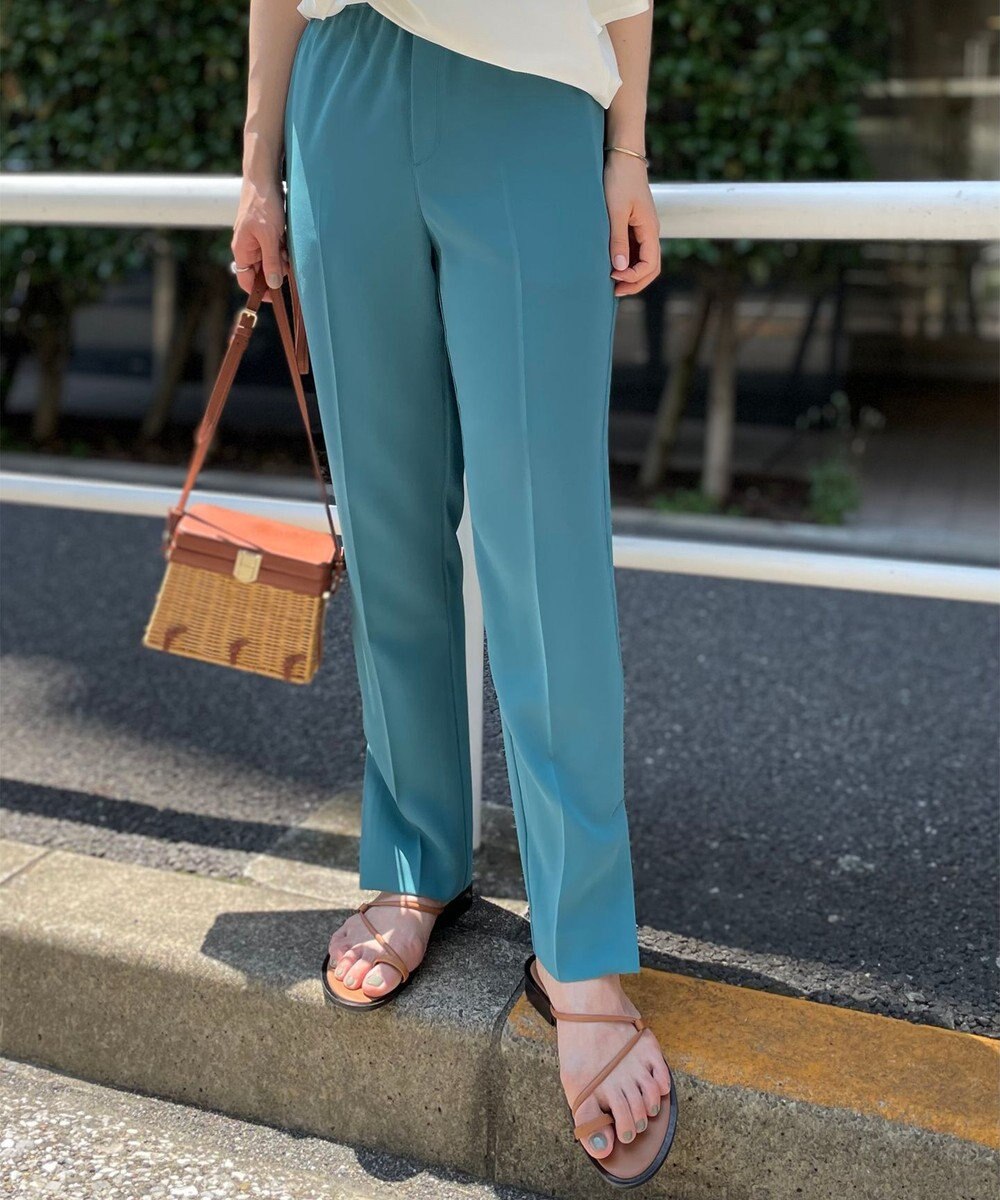 UNFILO 【ストレッチ/洗える】出会えるパンツ テーパード 