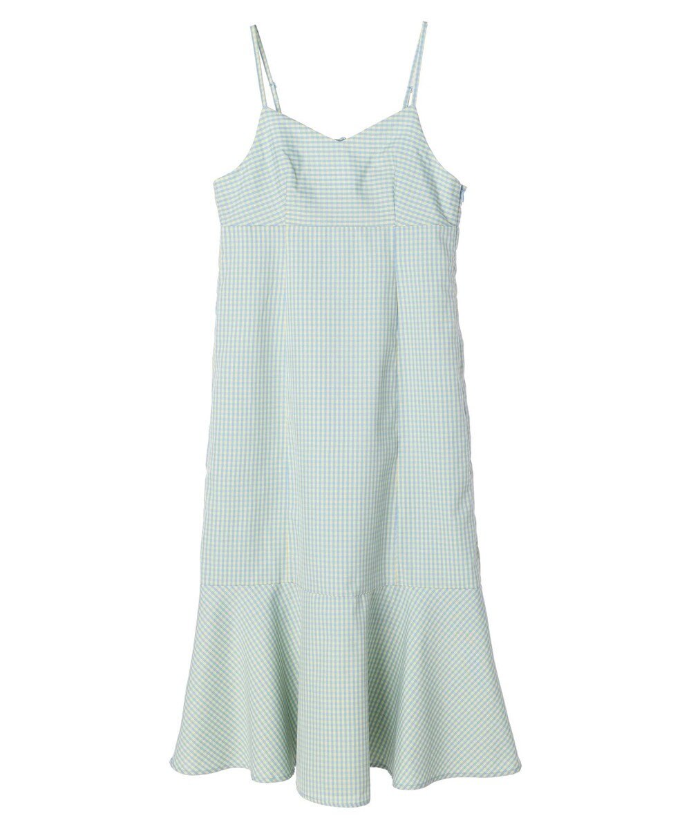 earth music&ecology チェックマーメイドキャミワンピース 