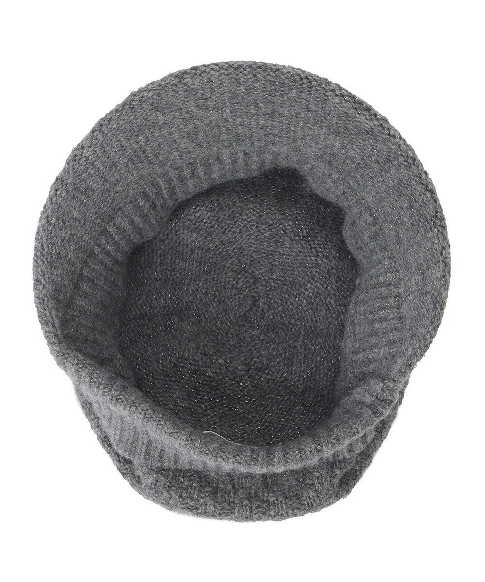 MOONBAT FURLA(フルラ) ラメ折り返しニットキャスケット【日本製】 