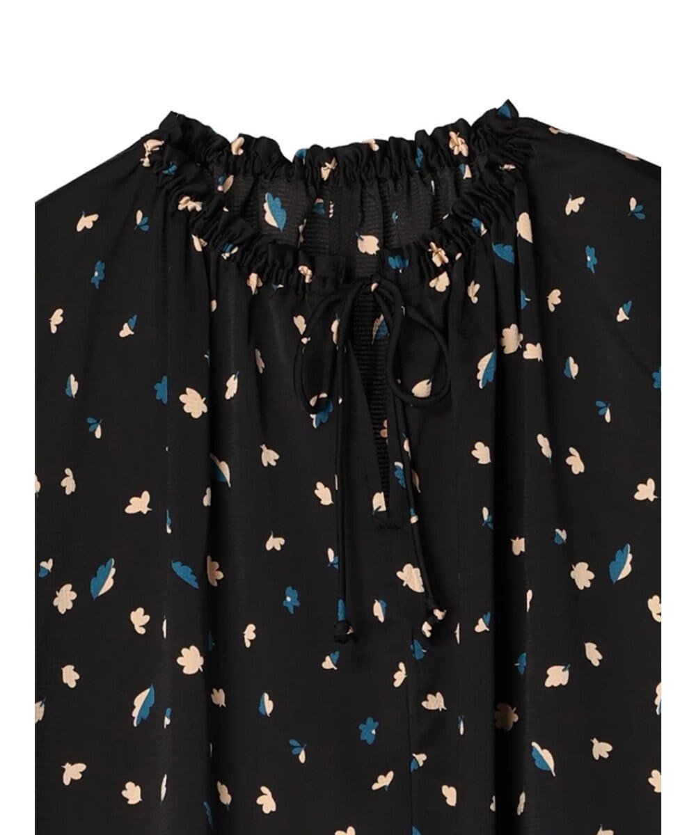 CRAFT STANDARD BOUTIQUE 柄ギャザーマキシワンピース 