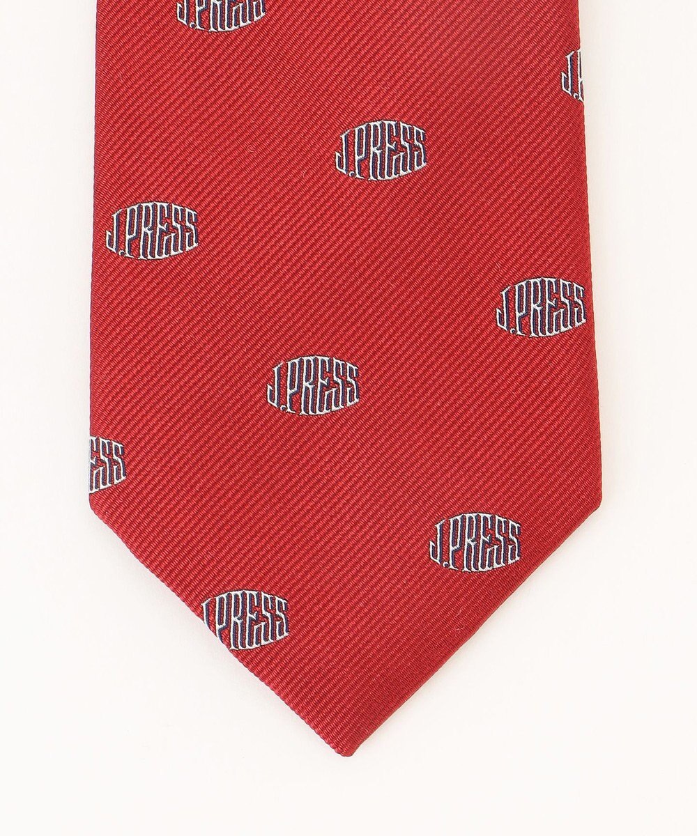 J.PRESS MEN 【J.PRESS ORIGINALS】LOGO TIE / JAPAN MADE 