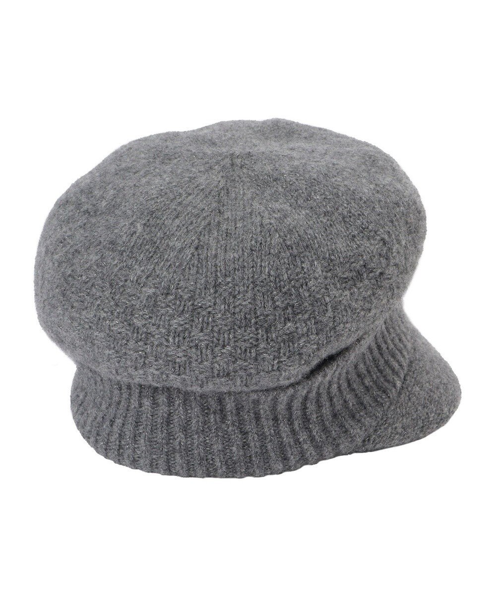 MOONBAT FURLA(フルラ) ラメ折り返しニットキャスケット【日本製】 