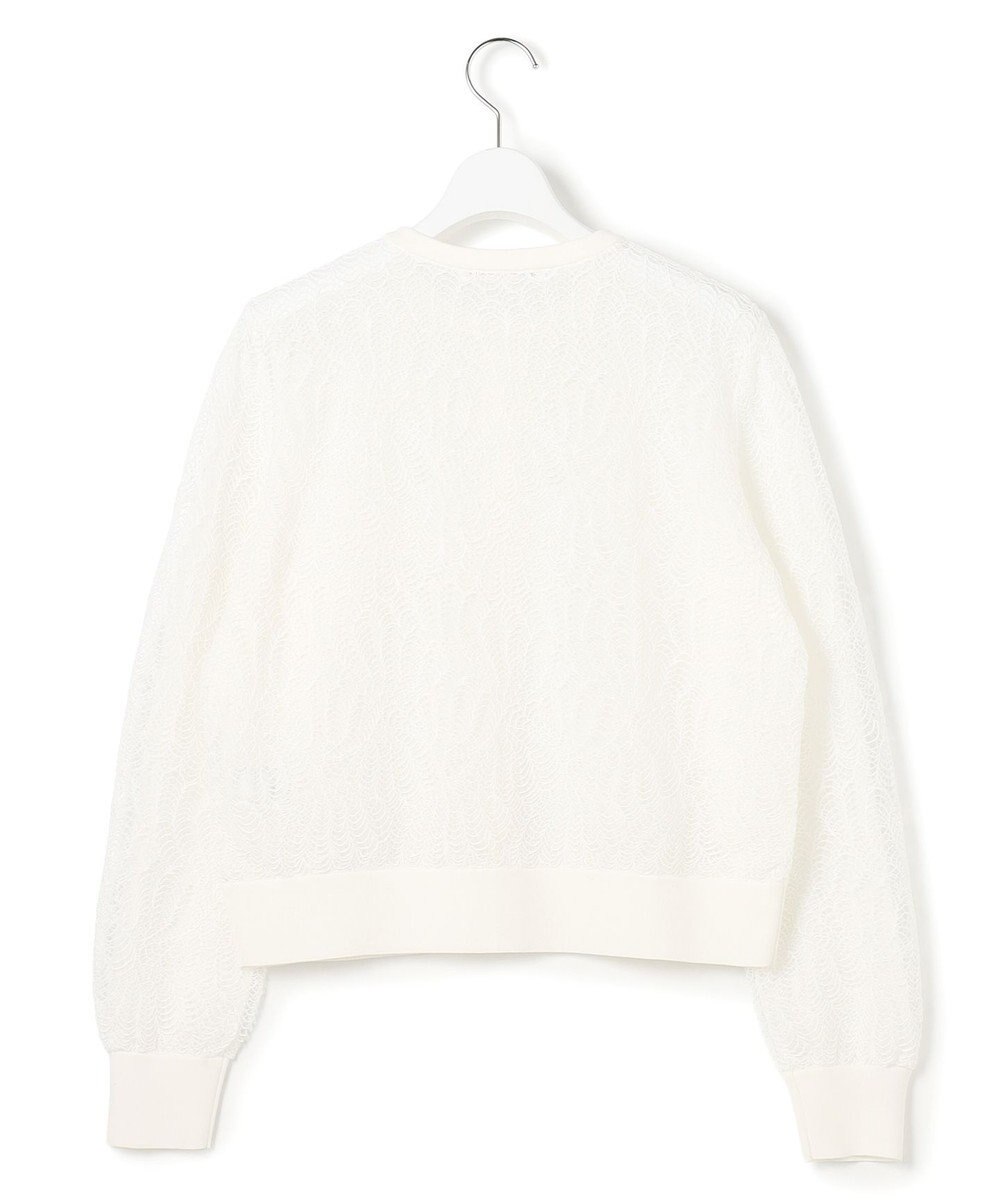 23区 L 【先行予約】ラッセルレース ニット カーディガン 