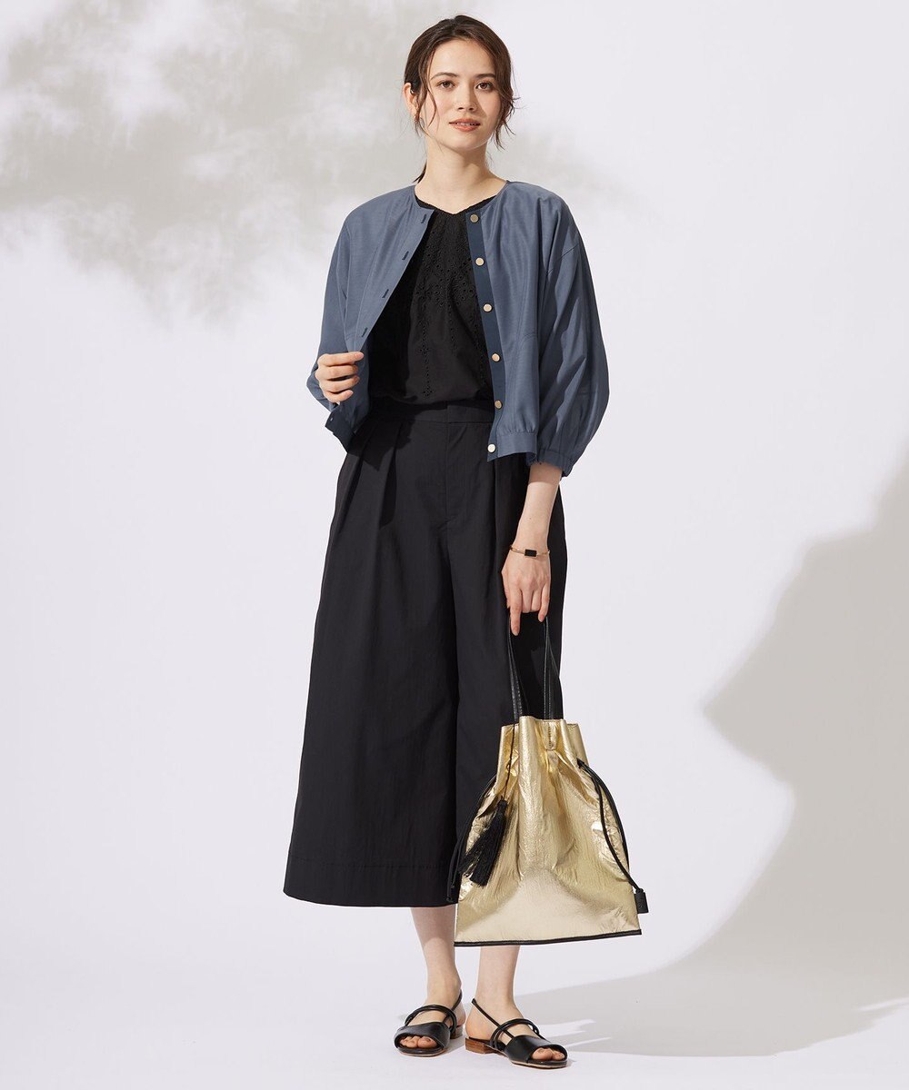 自由区 ナイロン巾着サブトート バッグ 