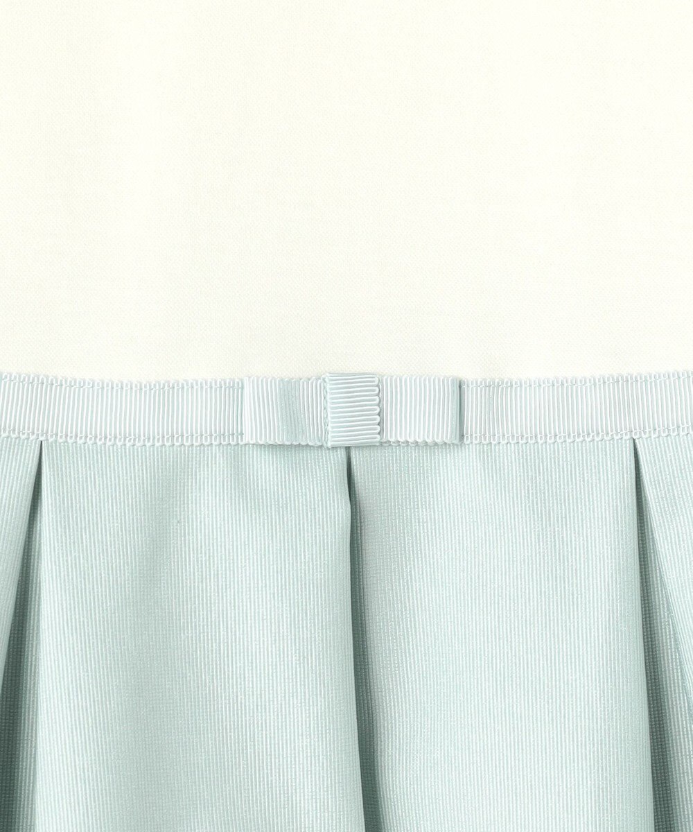 組曲 KIDS 【110-140㎝】 フラワーアーチワンピース＆ボレロジャケットセット 